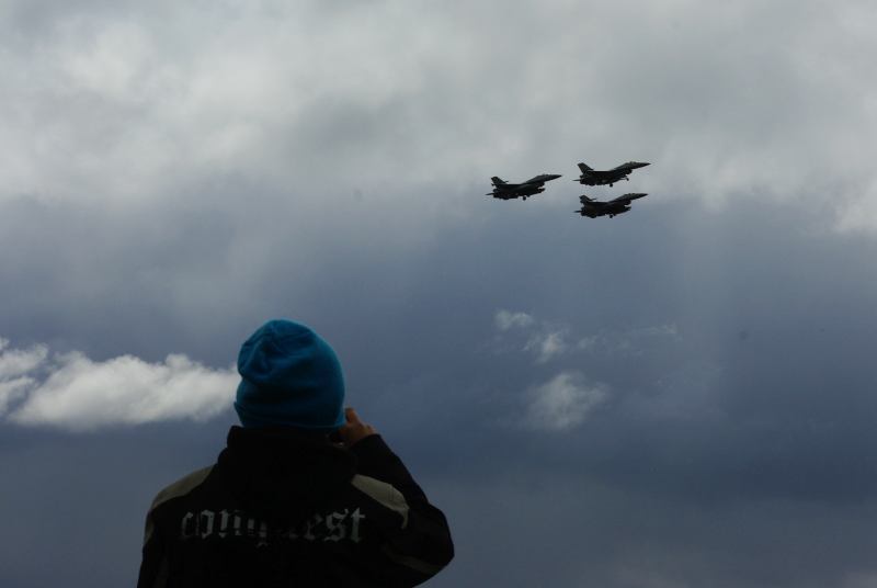 F-16 formation flight at NTM2012